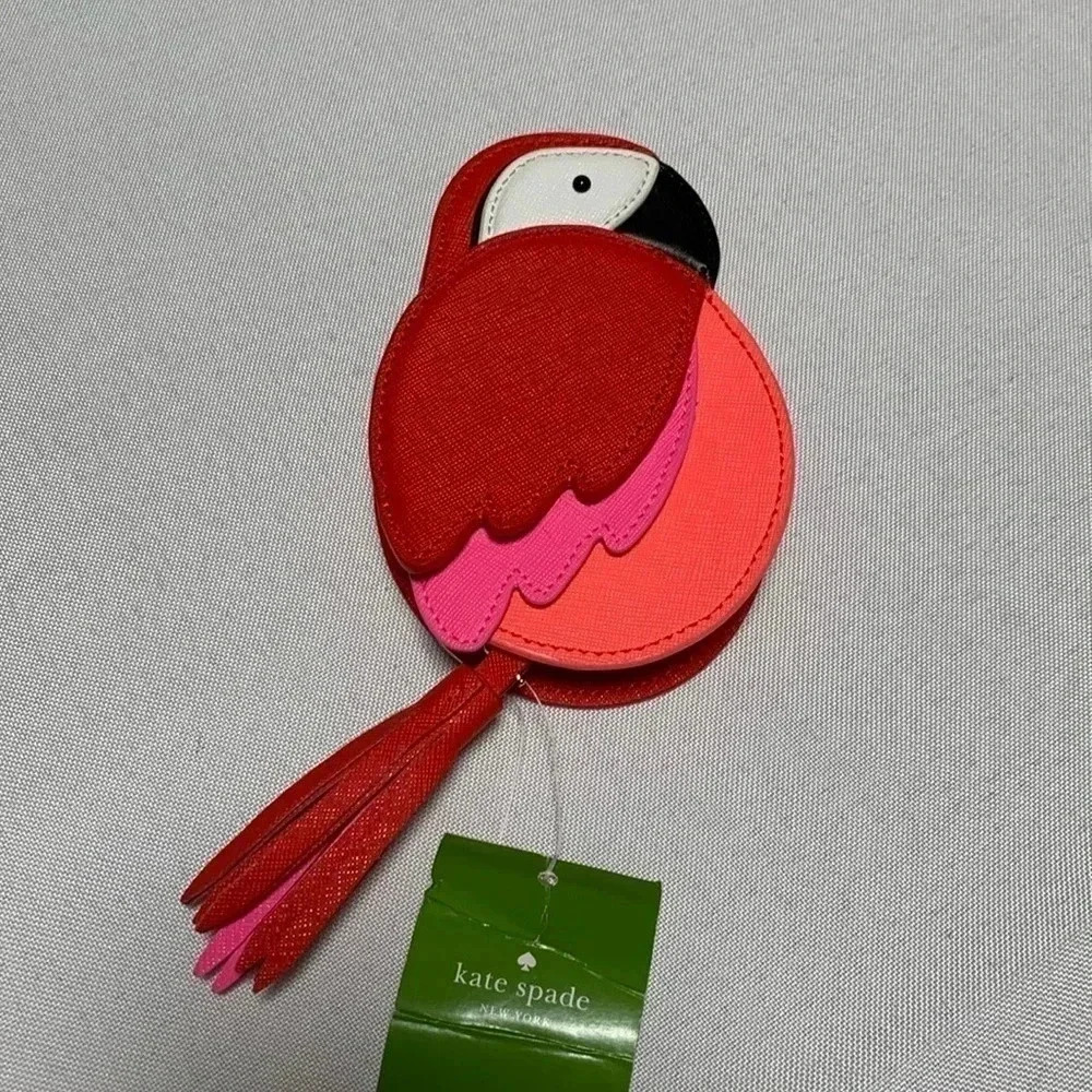 KATE SPADE ♠️ Parrot Coin Purse,NWT. Absolutely Darling❣️